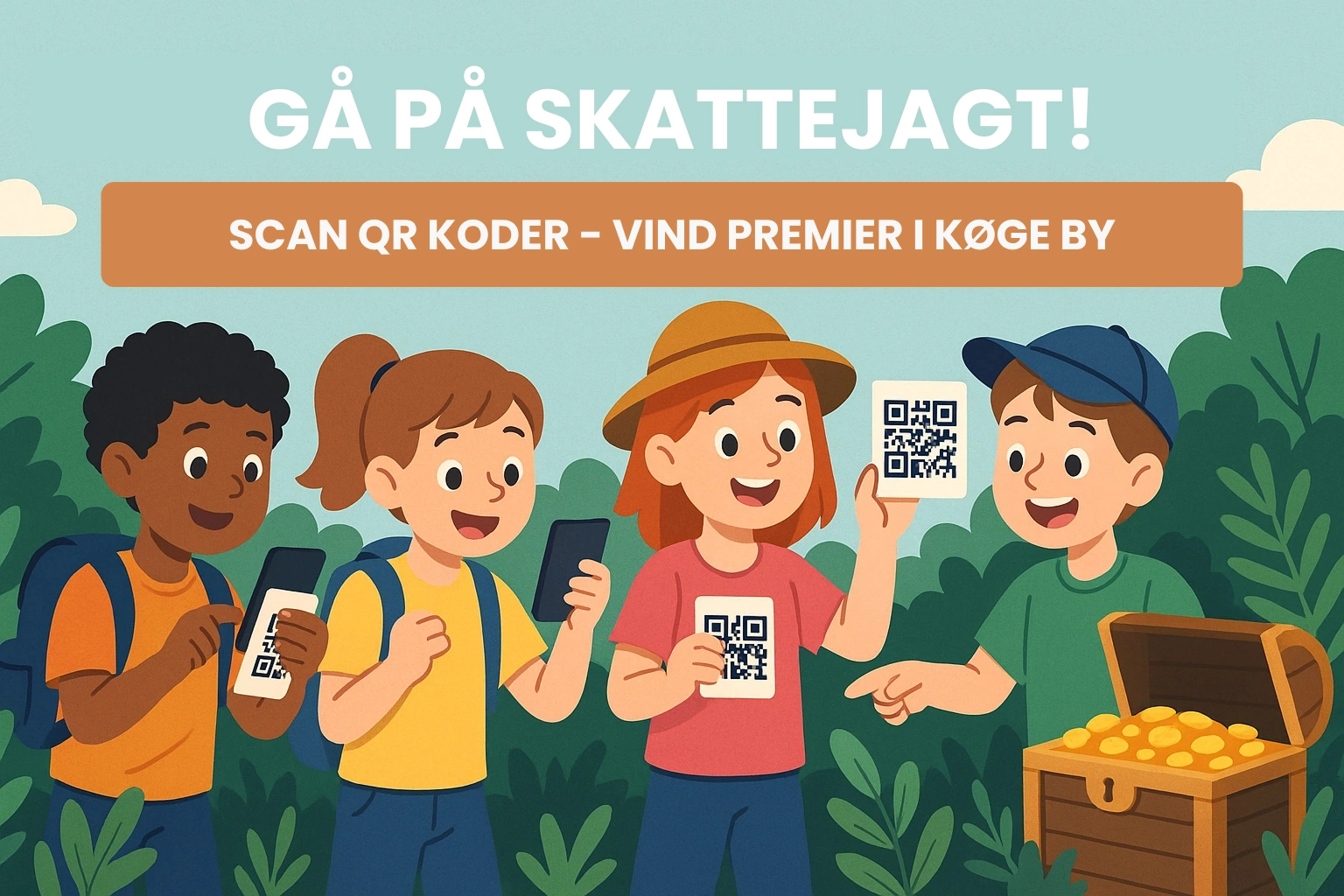 QR skattejagt